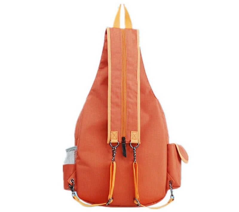 Klau Nylon Tennis Badminton Racquet Backpack Shoulder bag Outdoor Sports Bag Orange for Tennis Beginners - Image 3